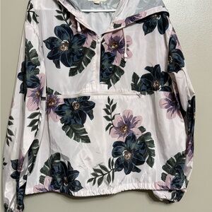 Thread Supply Floral Pullover Windbreaker